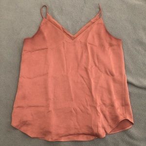 Express Satin Cinnamon Tank Top